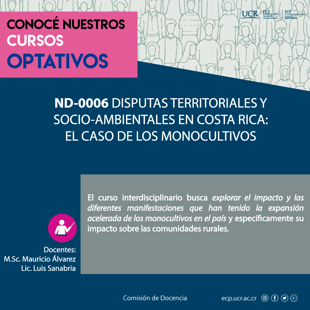 ND-0006 Disputas territoriales y Socio-Ambientales en CR: Monocultivos