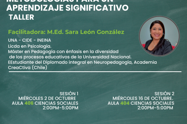 Taller Docentes : Metodologías para un aprendizaje significativo.